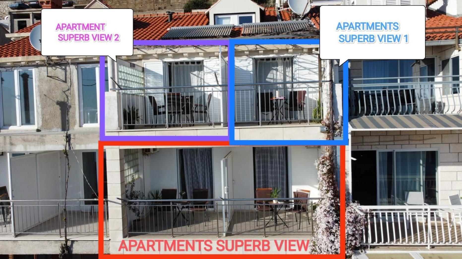 Apartments Superb View Ντουμπρόβνικ Εξωτερικό φωτογραφία